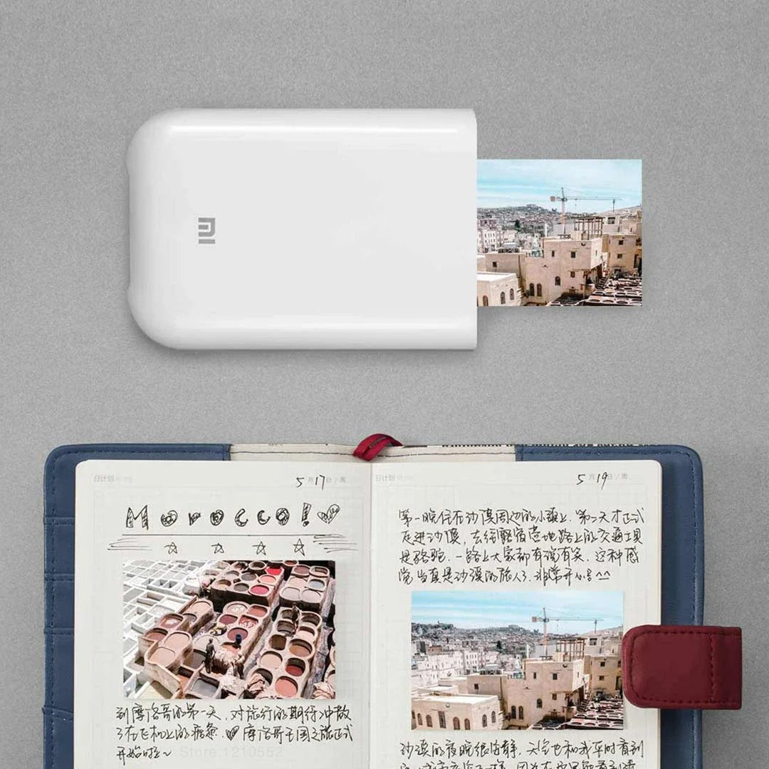 מדפסת תמונות מיני מקורית של Xiaomi בגרסה גלובלית עם טכנולוגיית ZINK Inkless Multifuncion AR