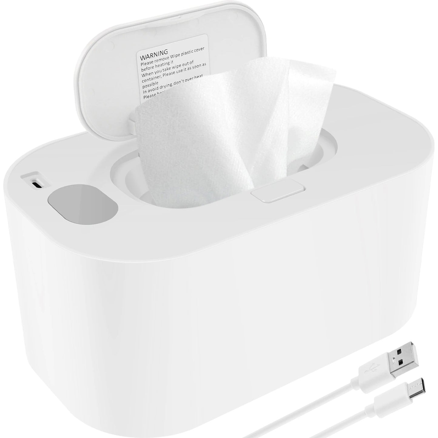 מחמם מגבונים USB לתינוקות