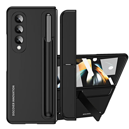 Galaxy Z Fold 4 5 כיסוי עומד עם עט