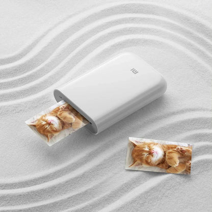 מדפסת תמונות מיני מקורית של Xiaomi בגרסה גלובלית עם טכנולוגיית ZINK Inkless Multifuncion AR